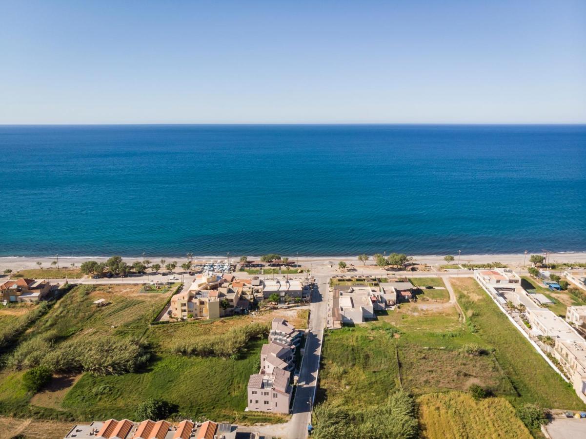 Aegean Breeze Luxury Apartments Next To The Sea Maleme  Exterior photo