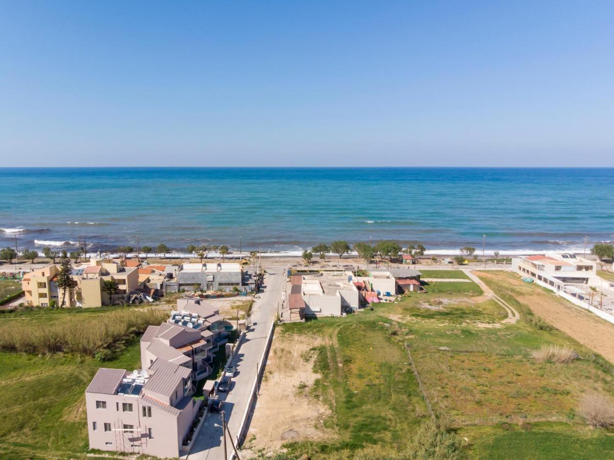 Aegean Breeze Luxury Apartments Next To The Sea Maleme  Exterior photo
